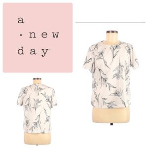 A New Day Women’s Flower Print Top